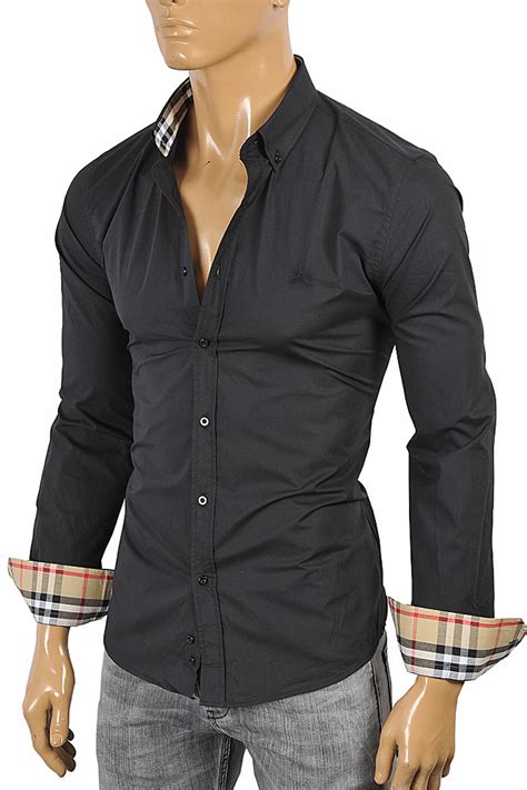 shirt for men burberry|designer shirt Burberry for men.